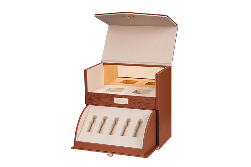 Leder parfüm box