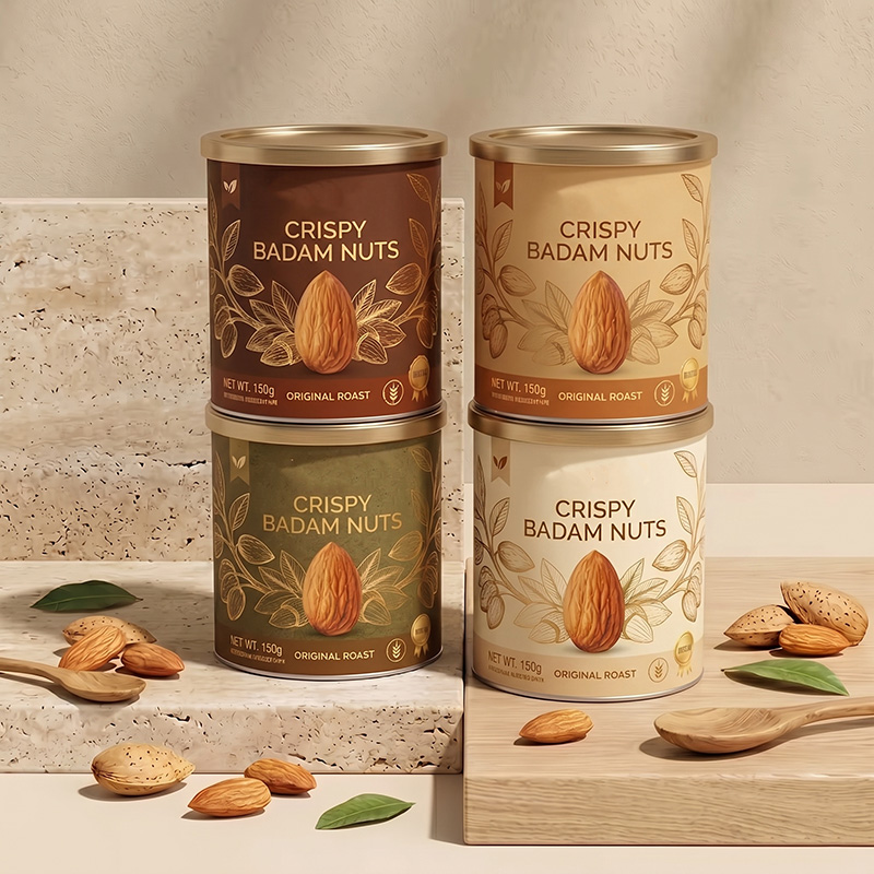 Custom food-grade tinplate dry fruits nuts gift box by Brothersbox