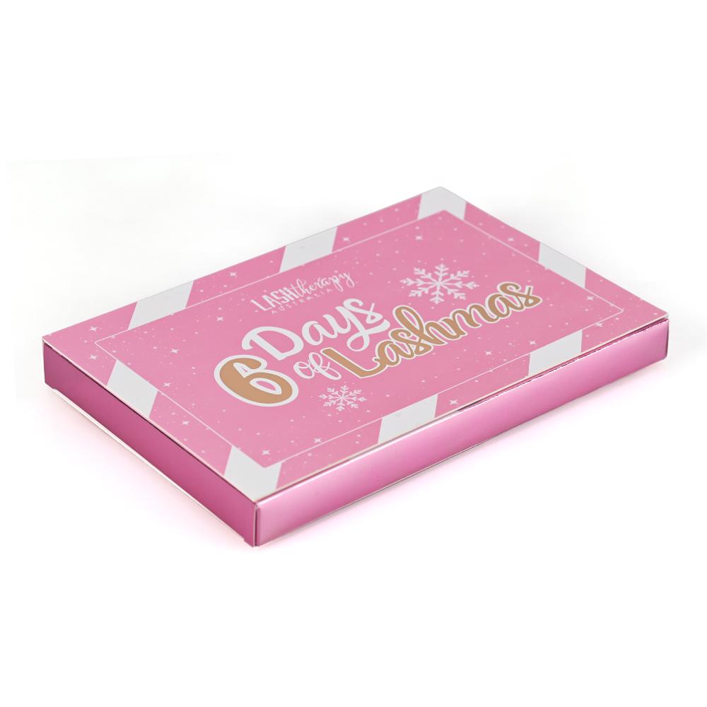 High-quality Rigid Cardboard Advent Calendar for Lash Beauty Products Wholesale.