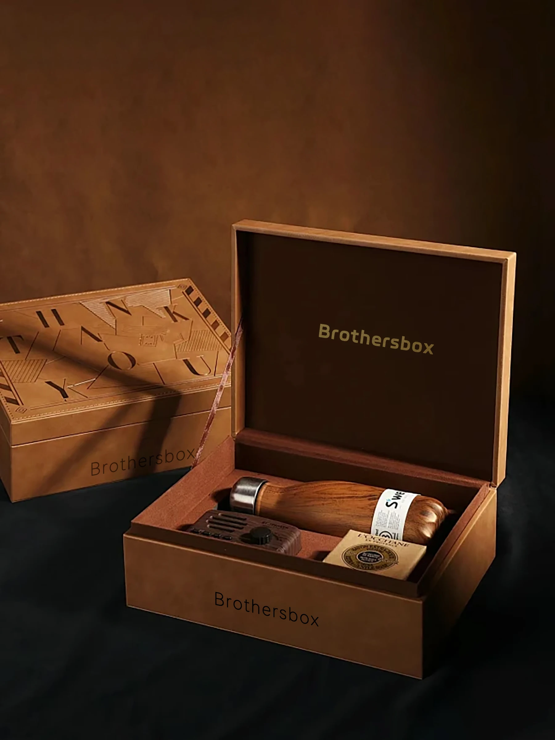Brown - toned Brothersbox gift box