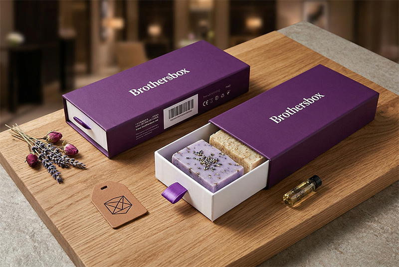 Custom Drawer Soap Packaging for Event Gifts