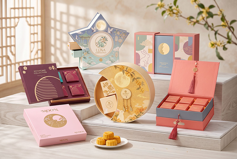 custom mooncake boxes