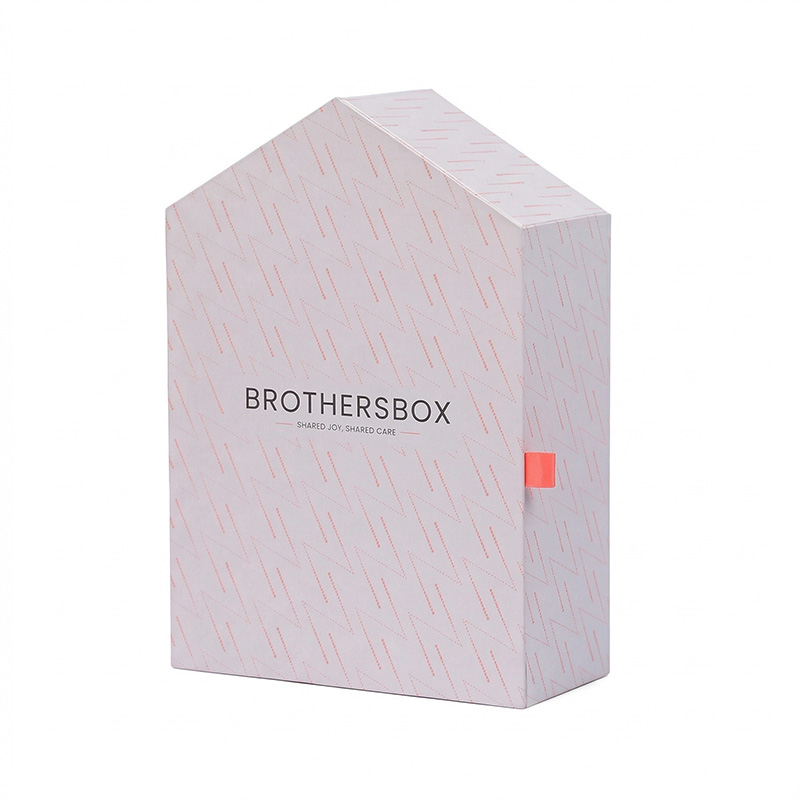 Boîte de compte à rebours de Noël sur mesure de 12 jours avec une structure de maison unique