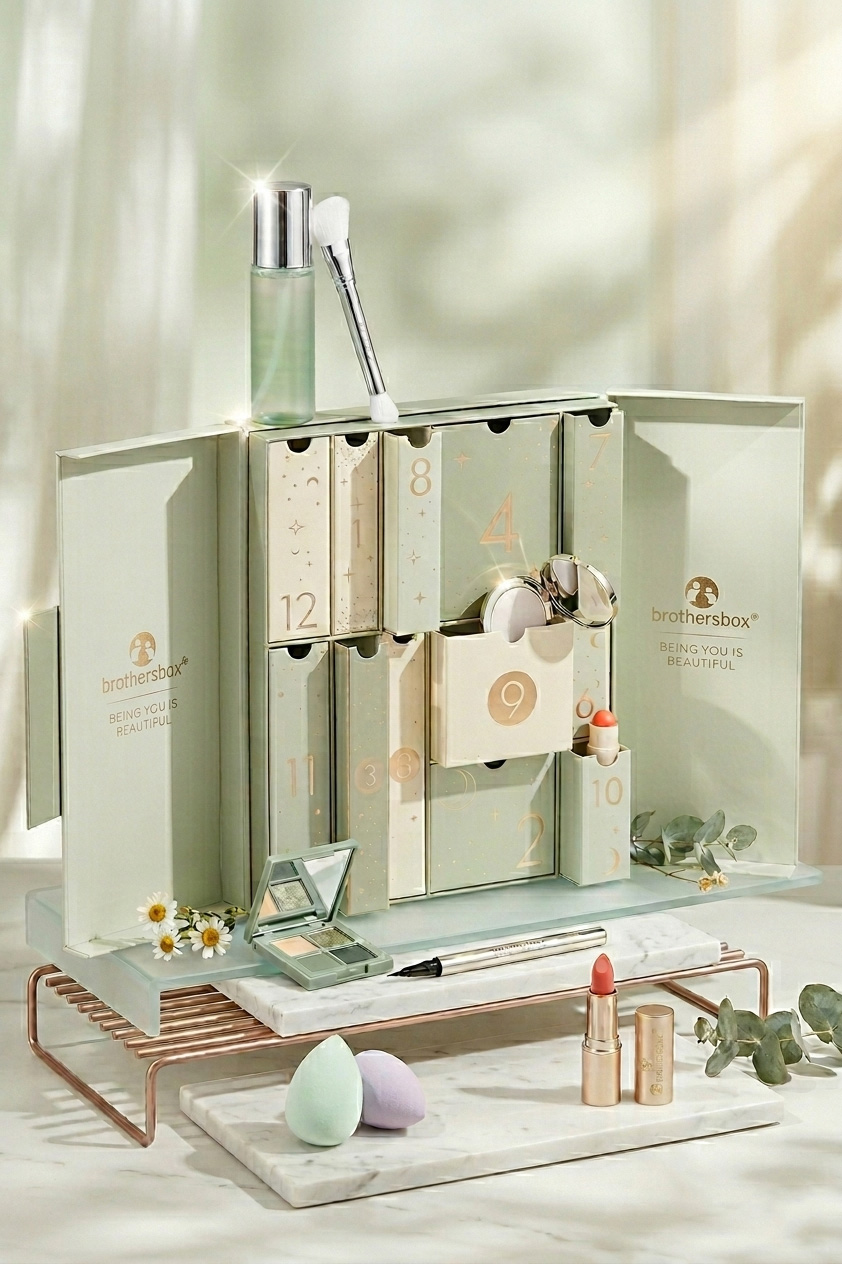 Cosmetics Advent Calendar Box 