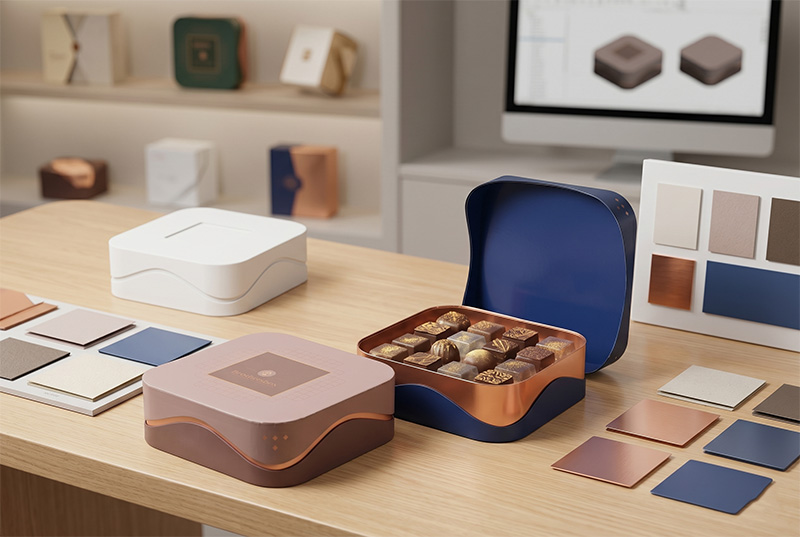 Custom Square Chocolate Box | One-Stop Packaging