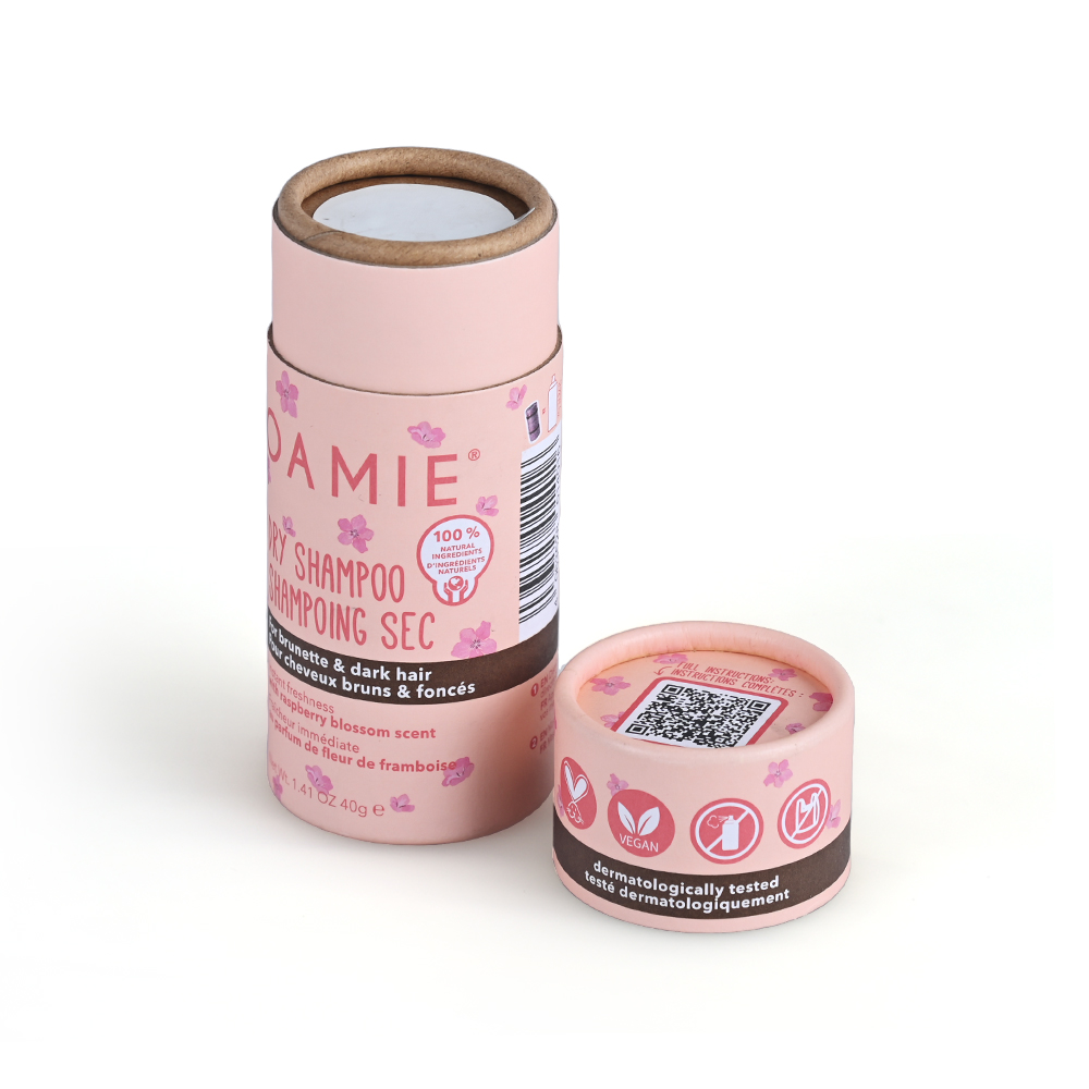 生分解性段ボール包装用ドライシャンプーパウダー