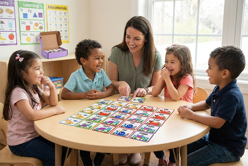 Durable Educational Flash Cards for Classrooms