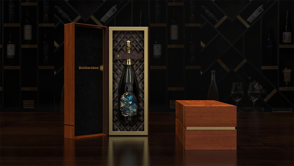 Custom Wein Box
