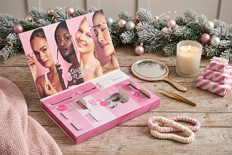 Elegant Beauty Eyelash Advent Box for PR & Gifting