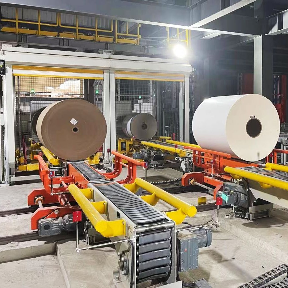 Automatic Paper Roll Conveyor System
