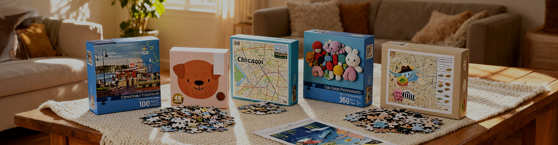 Verwandeln Sie Ihre Vision mit Brothers box in die Realität. Wir stellen hochwertige benutzer definierte Puzzles her, von verspielten Kinder designs bis hin zu komplexen Herausforderungen für Erwachsene. Mit fortschritt licher Druckte chno logie und Präzisions schneiden sorgen wir für eine perfekte Passform und lebendige Details für jedes Stück. Egal, ob Sie ein benutzer definiertes Muster oder eine große Groß bestellung benötigen, unsere Produktion im Fabrik maßstab ist darauf ausgelegt, Ihre Marke zu verbessern.