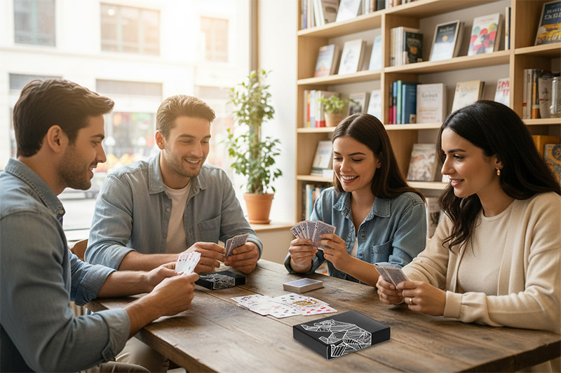 Portable Custom Playing Cards for Travel and Leisure