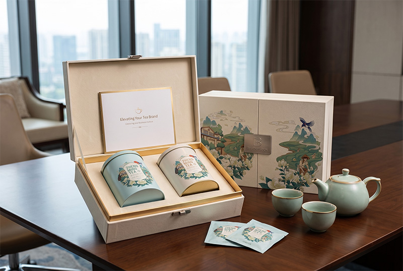 Custom Tea Gift Tin Box | One-Stop Packaging Solution