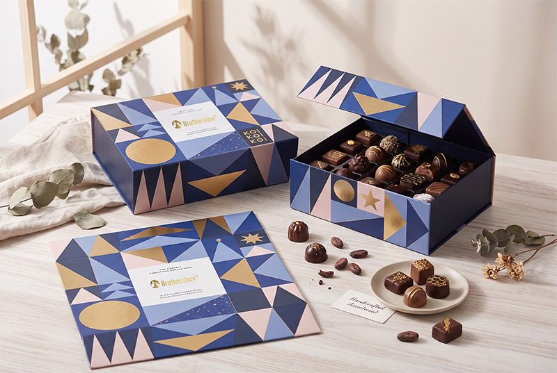 foldable chocolate gift box
