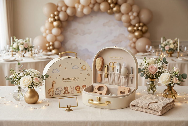 Elegant Baby Shower Gift Boxes for Professional Events