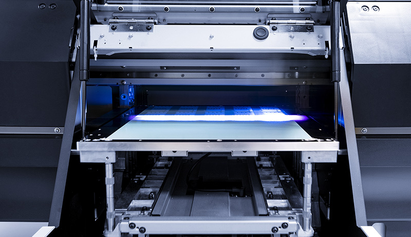Impression UV
