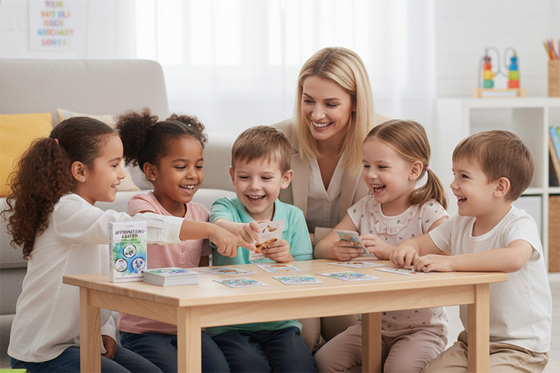 Educational Affirmation Cards for Schools & Kids