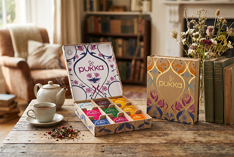 Book-Shape Kraft Tea Box | One-Stop Solution