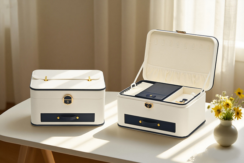 jewelry case leather