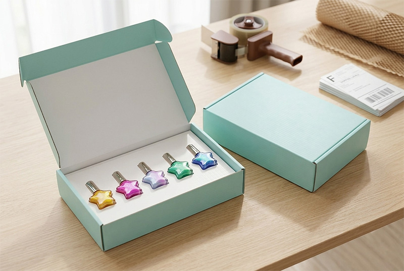 Protective Mailer-style Nail Polish Boxes for Shipping