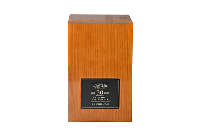 Caixa de vinho madeira