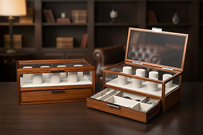 wooden watch holder