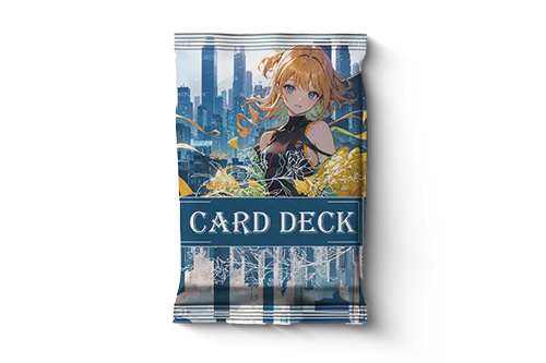 Professional booster packs are suitable for custom card game printing. Our durable, tamper-evident foil packaging is ideal for retail. 