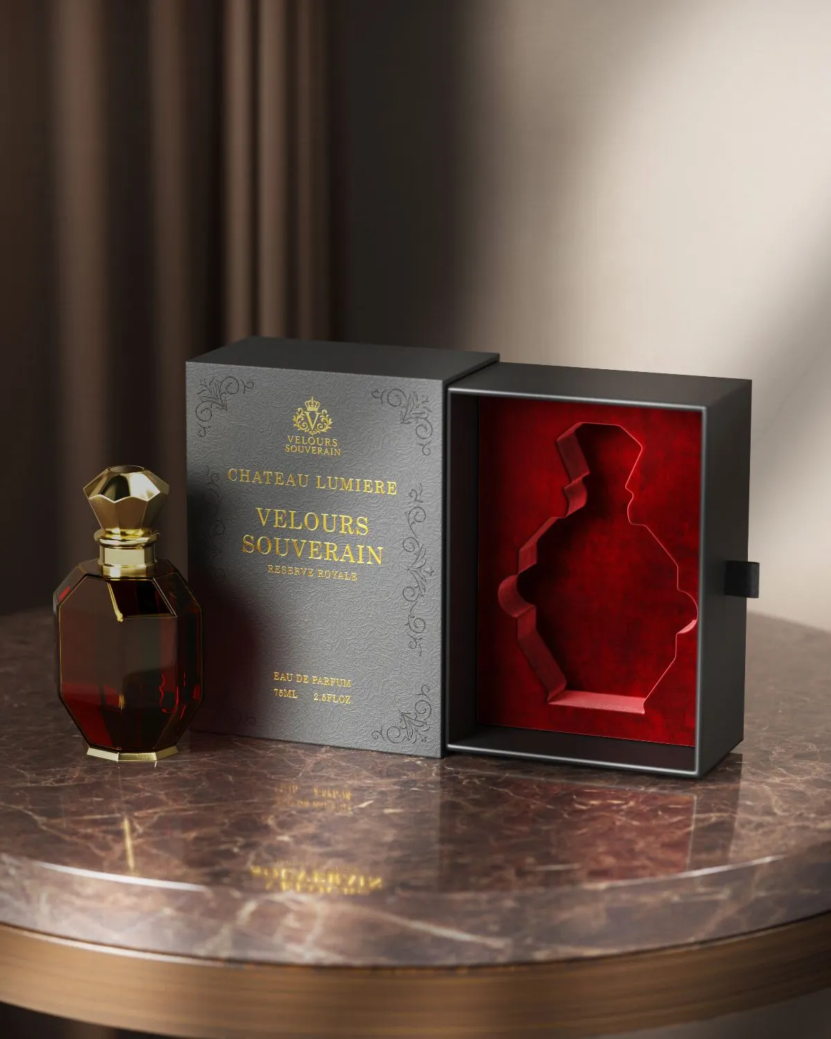Black Carboard Wine Gift Box