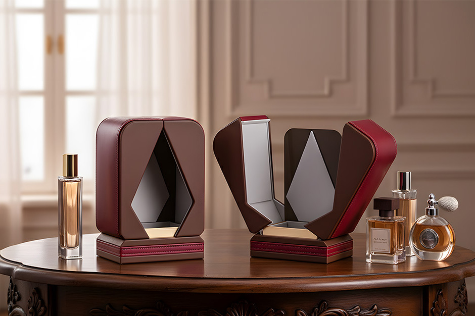 Double-Door Luxury Custom Perfume Box