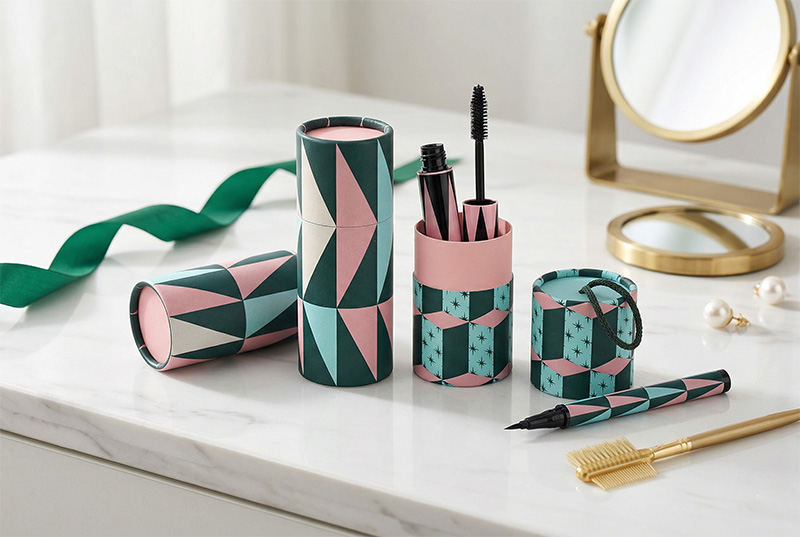Luxury Telescopic Tubes for Mascara & Eyeliner Branding