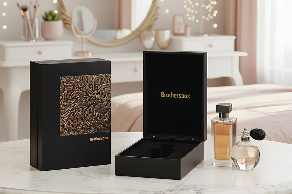 One Slot Wooden Perfume Box