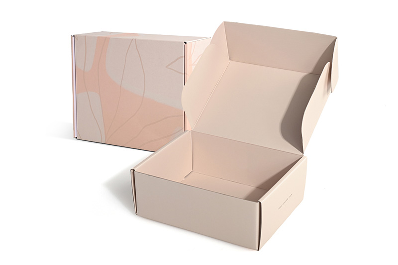 Caja de correo rosa
