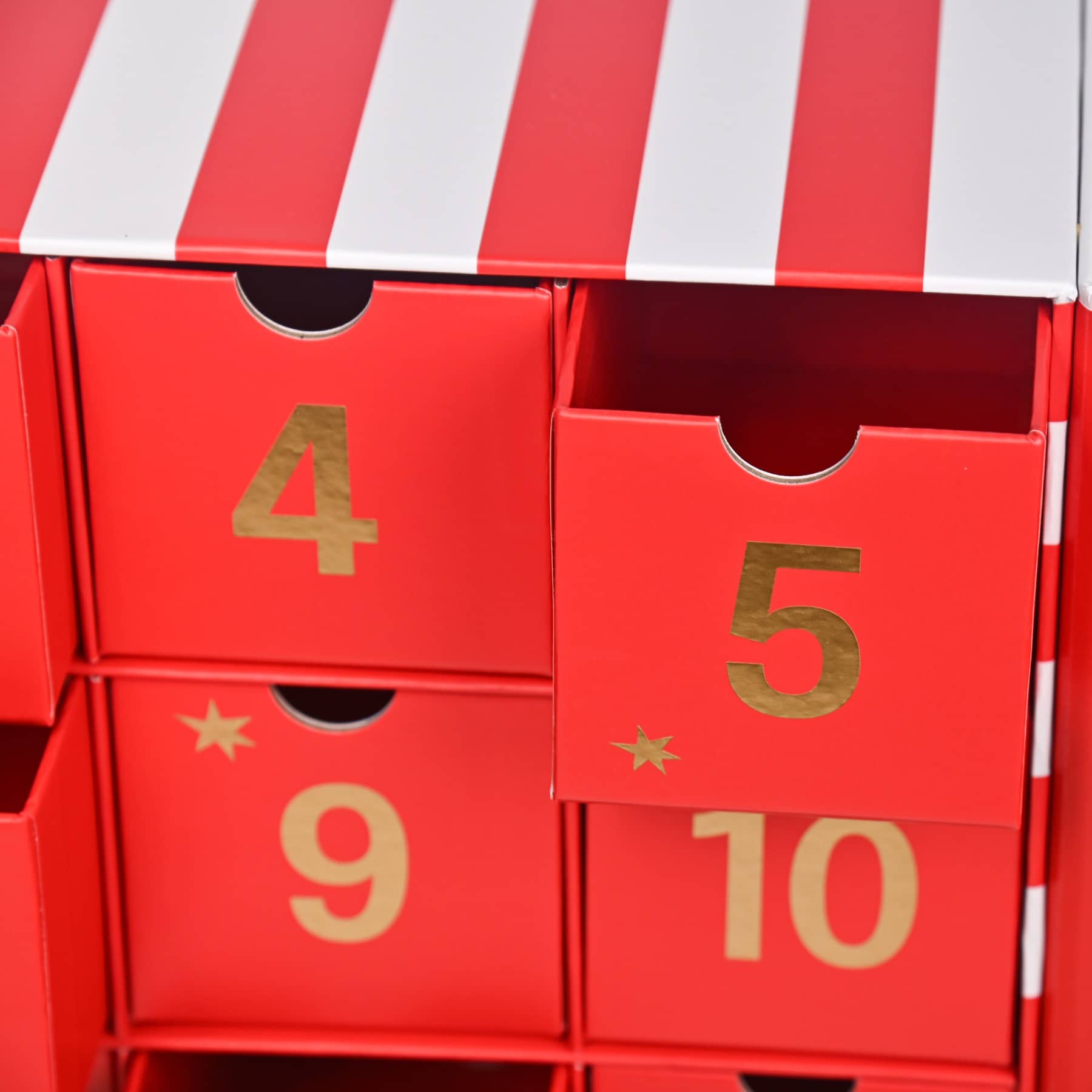 Caixa de calendário do advento