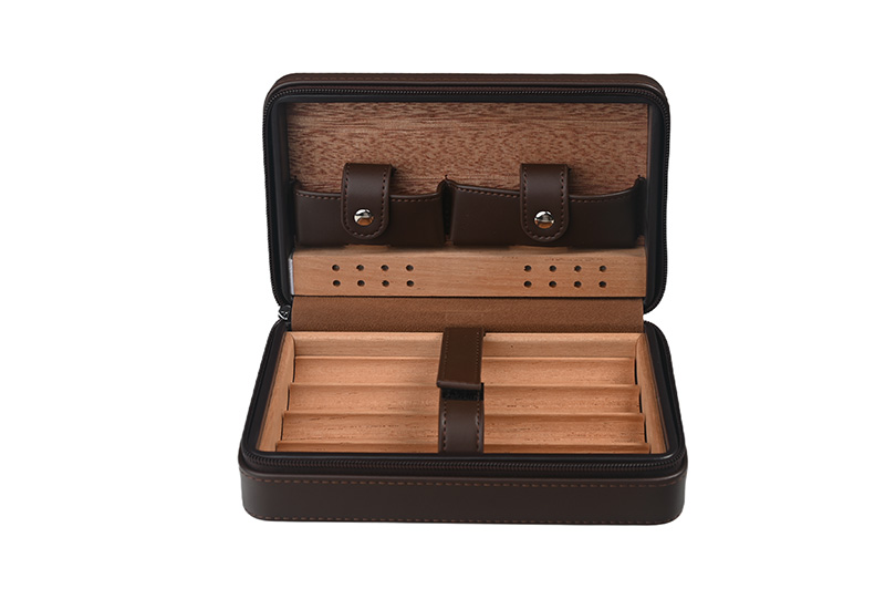 leather cigar box
