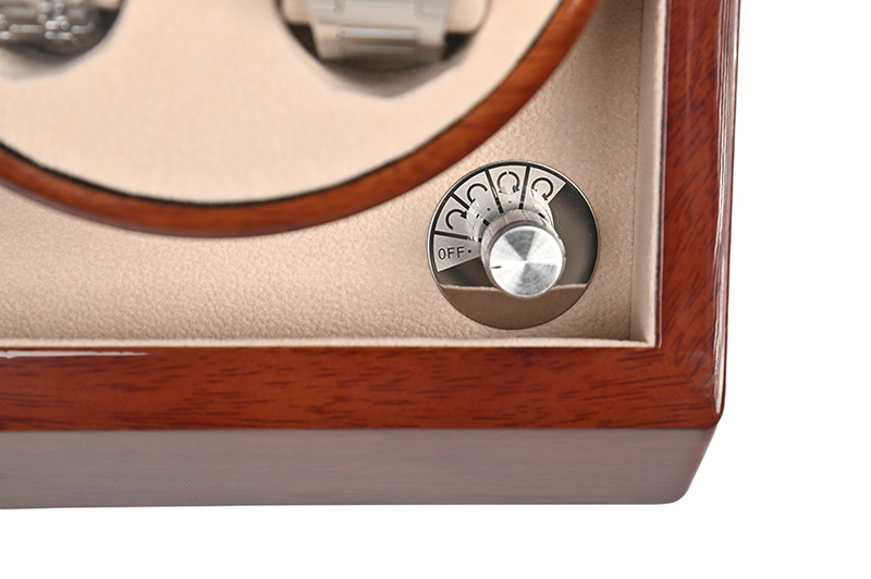 rotation mode selector knob of auto watch winder box