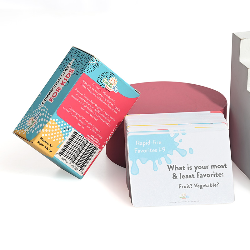 Tarjetas de discusión divertidas e interactivas para habilidades de comunicación para niños