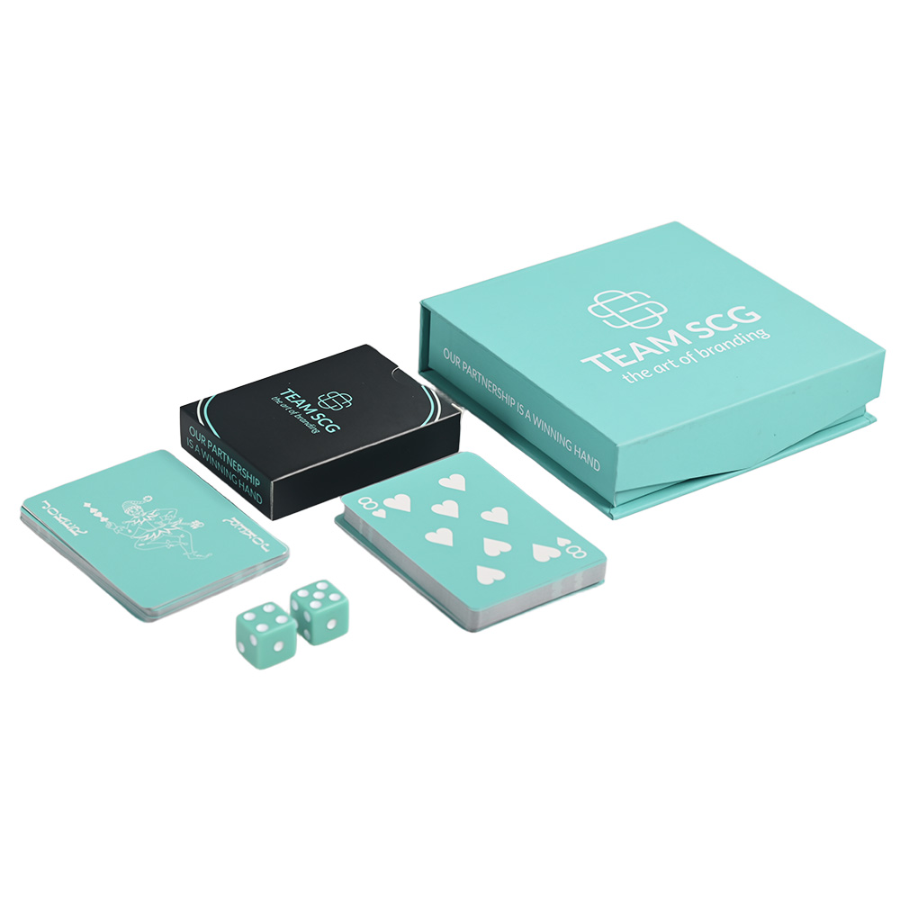 مجموعة كاملة من مجموعات ألعاب البطاقات الشخصية من Brothersbox مع بطاقات زرقاء زرقاء ونزير.