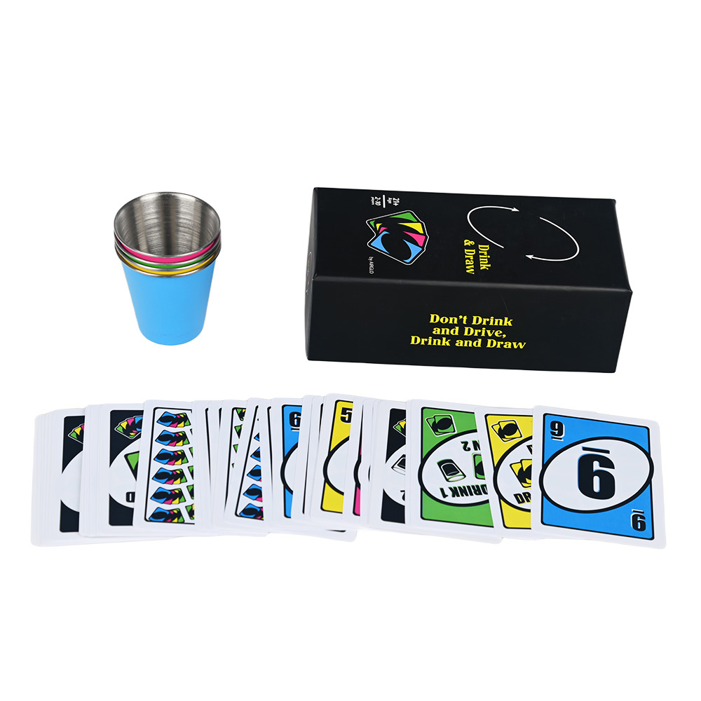 المكونات الأساسية للعبة الحزب الشراب ورسم المصنعة في الصين.