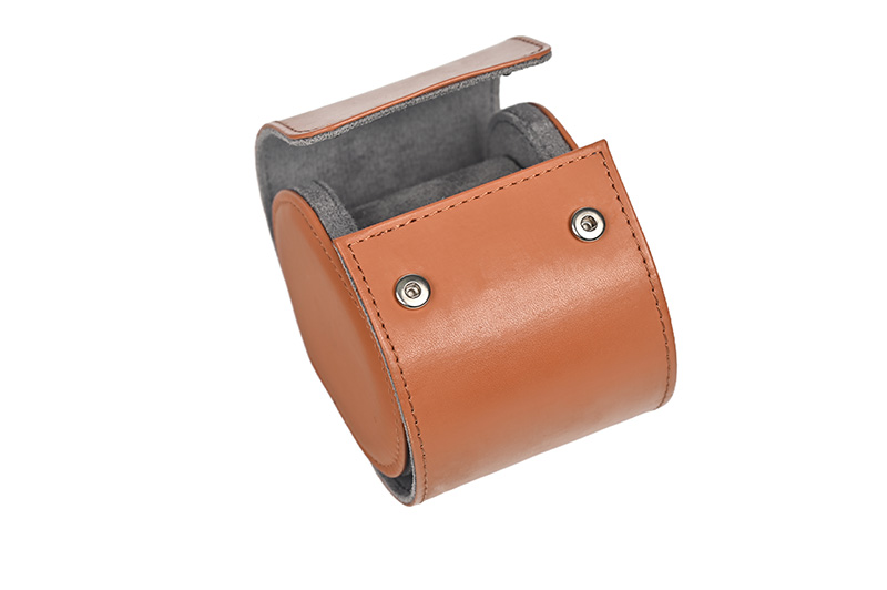 luxury leather watch roll