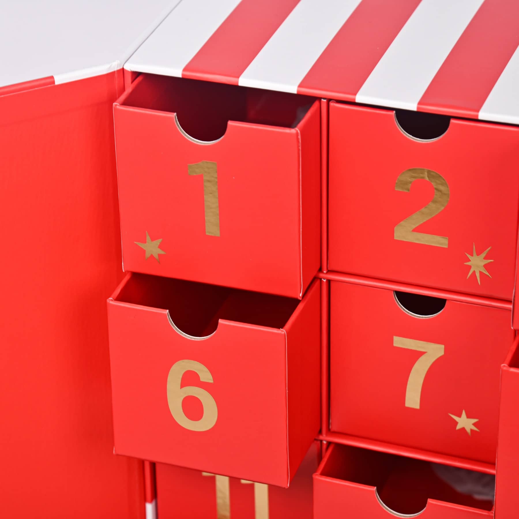 Caixas de calendário vazias do advento atacado