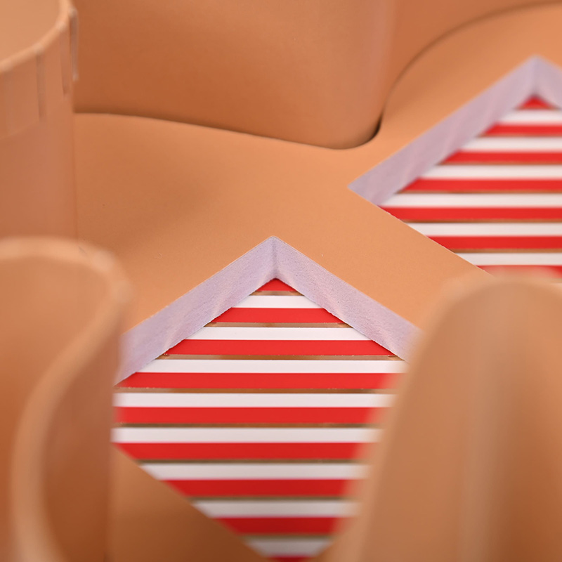 Caixas de papelão em forma personalizada