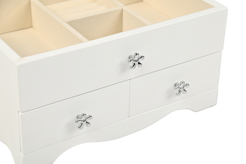 Details von damen holz schmuck boxen