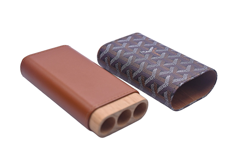 leather cigar case