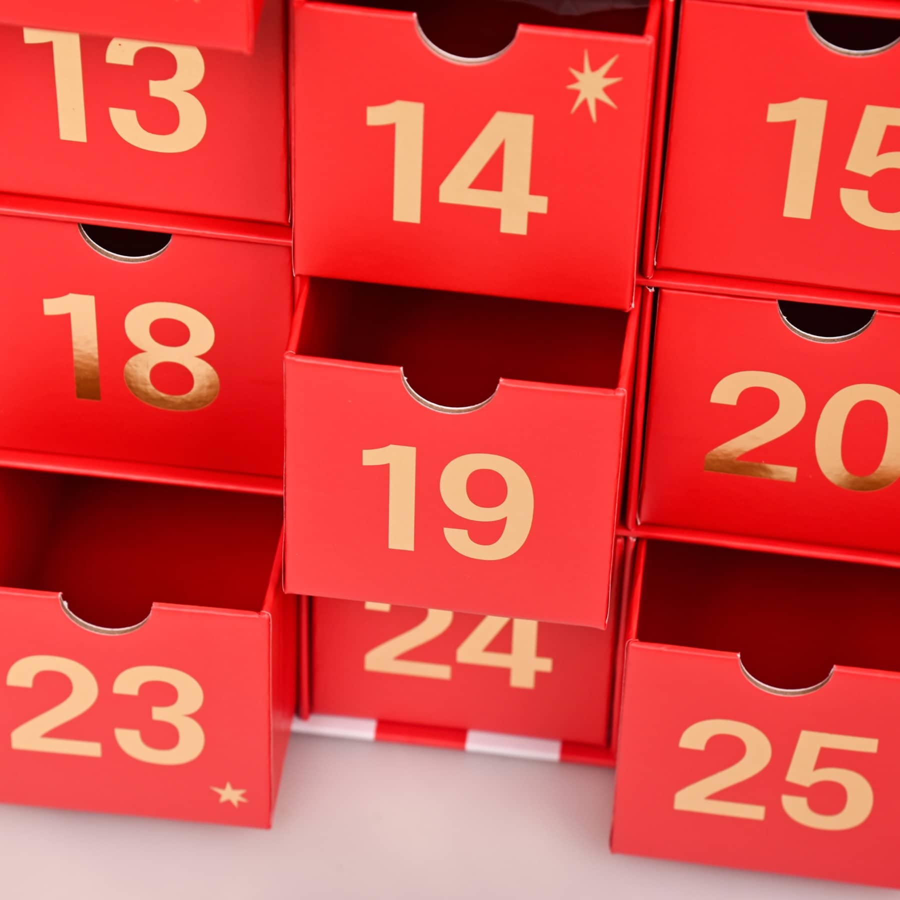 Caixa de beleza calendário do advento