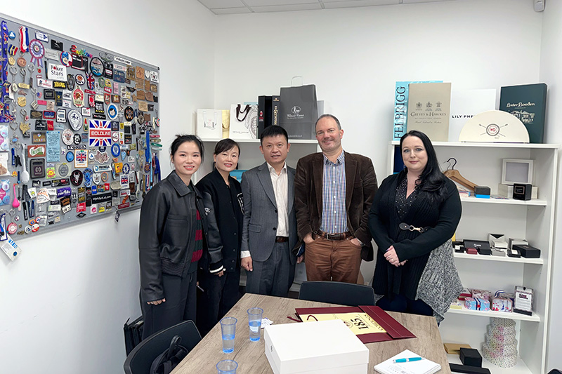 Customer visit in London, UK
