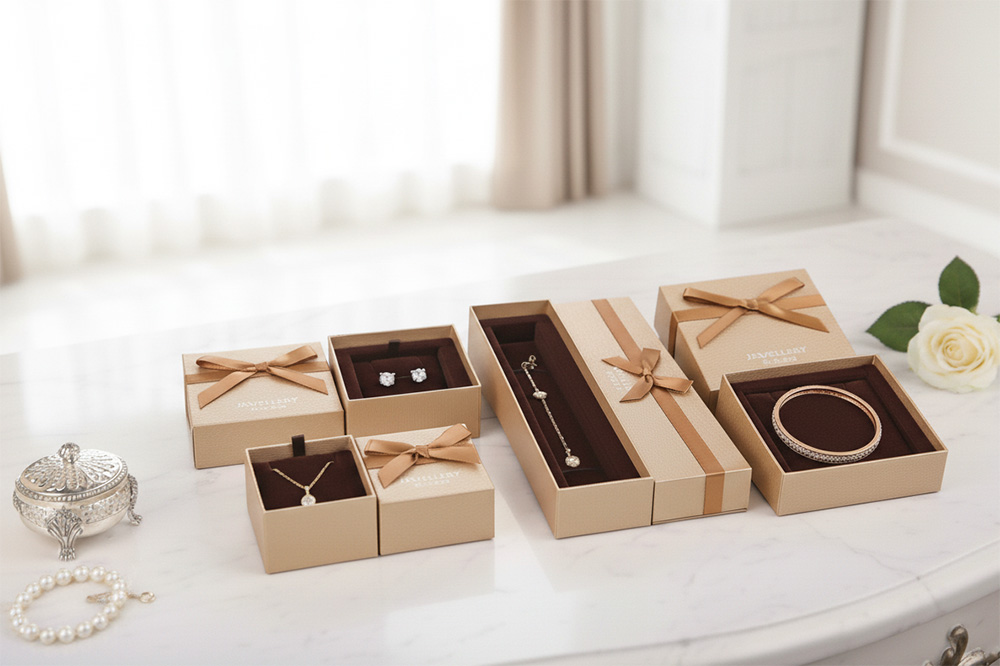 Delicate Cardboard Jewelry Box Sets