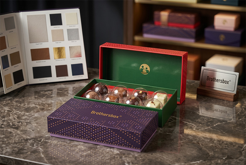 One-Stop Rectangular Chocolate Box Packaging