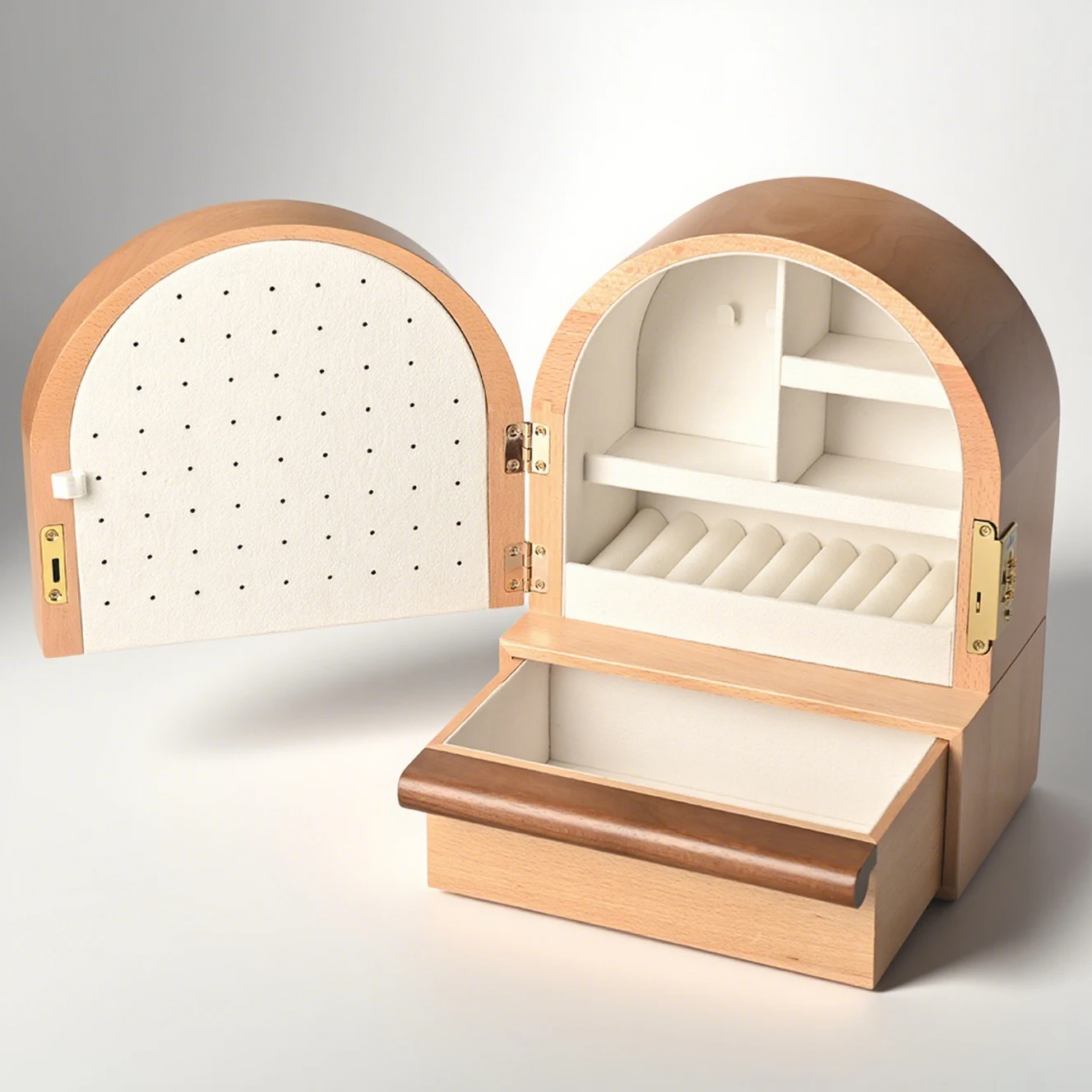 Handcrafted Wooden Jewelry Box
