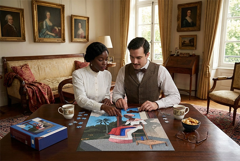 Rompecabezas de Historia del Arte Antiguo para la decoración del hogar