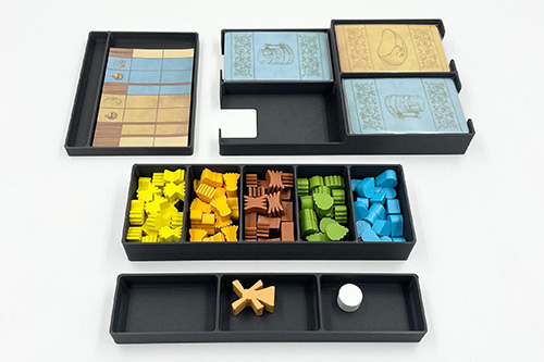 Custom PVC/PET trays are ideal for custom card game printing and components. Vacuum Tray is perfect fit for board game printing. 